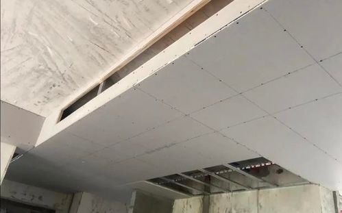 告别枪钉，拥抱颜值 石膏板吊顶施工新方案